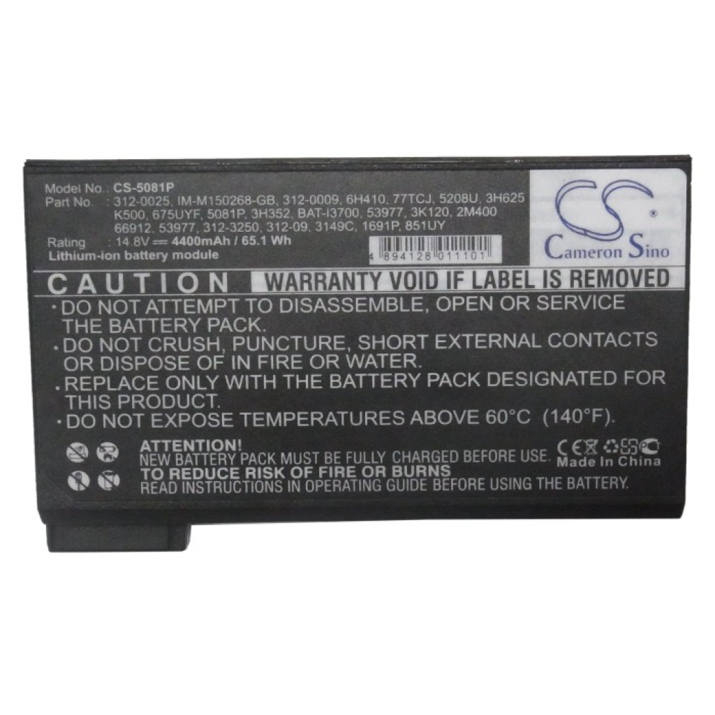 Notebook battery DELL Latitude CP M233ST