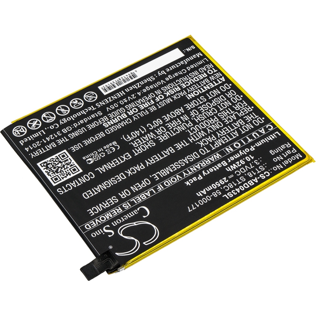 Tablet Battery Amazon CS-ABD043SL