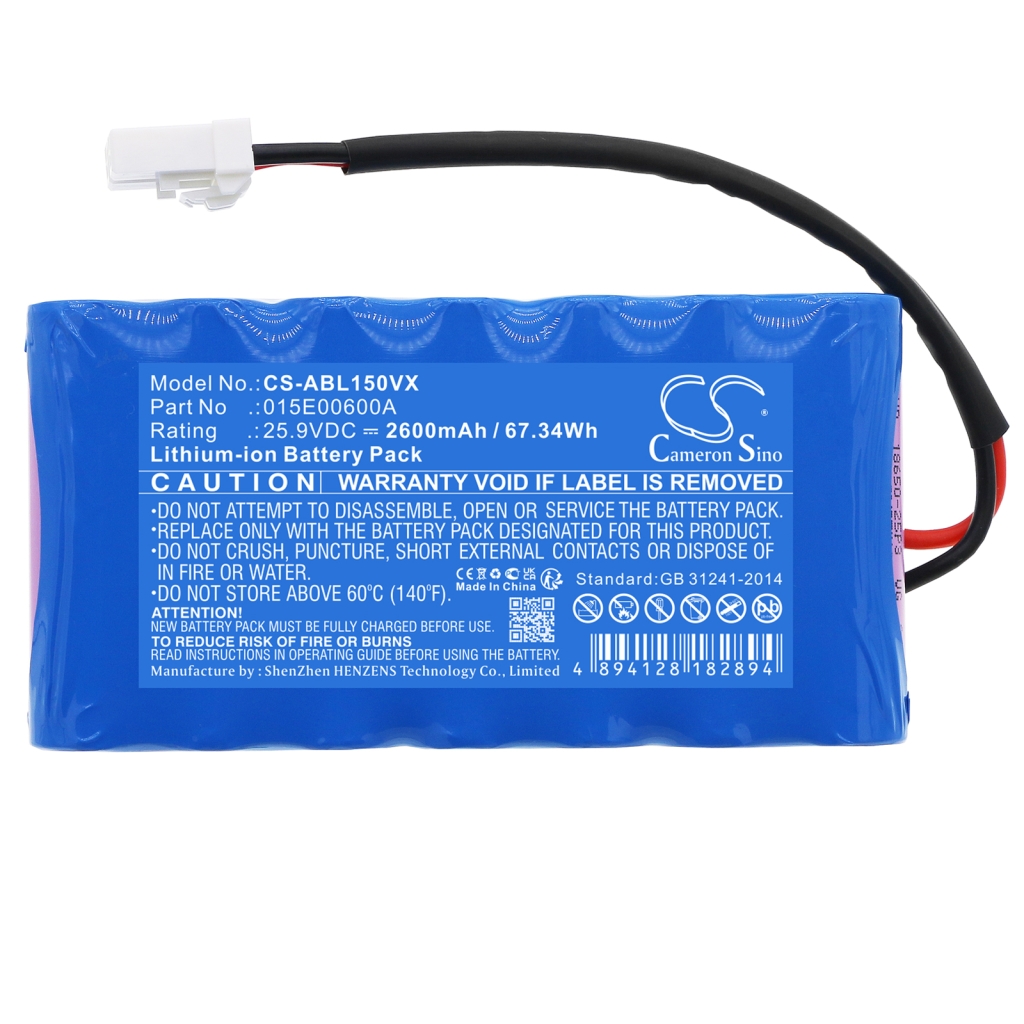 Compatible battery replacement for Techline  015E00600A