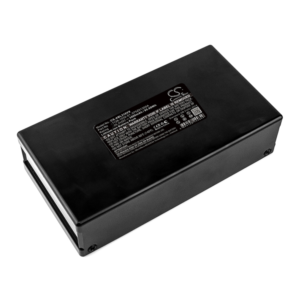 Compatible battery replacement for Tech line  1126-9137-01, 1126-1032-01, 075Z61700A, 075Z01300A