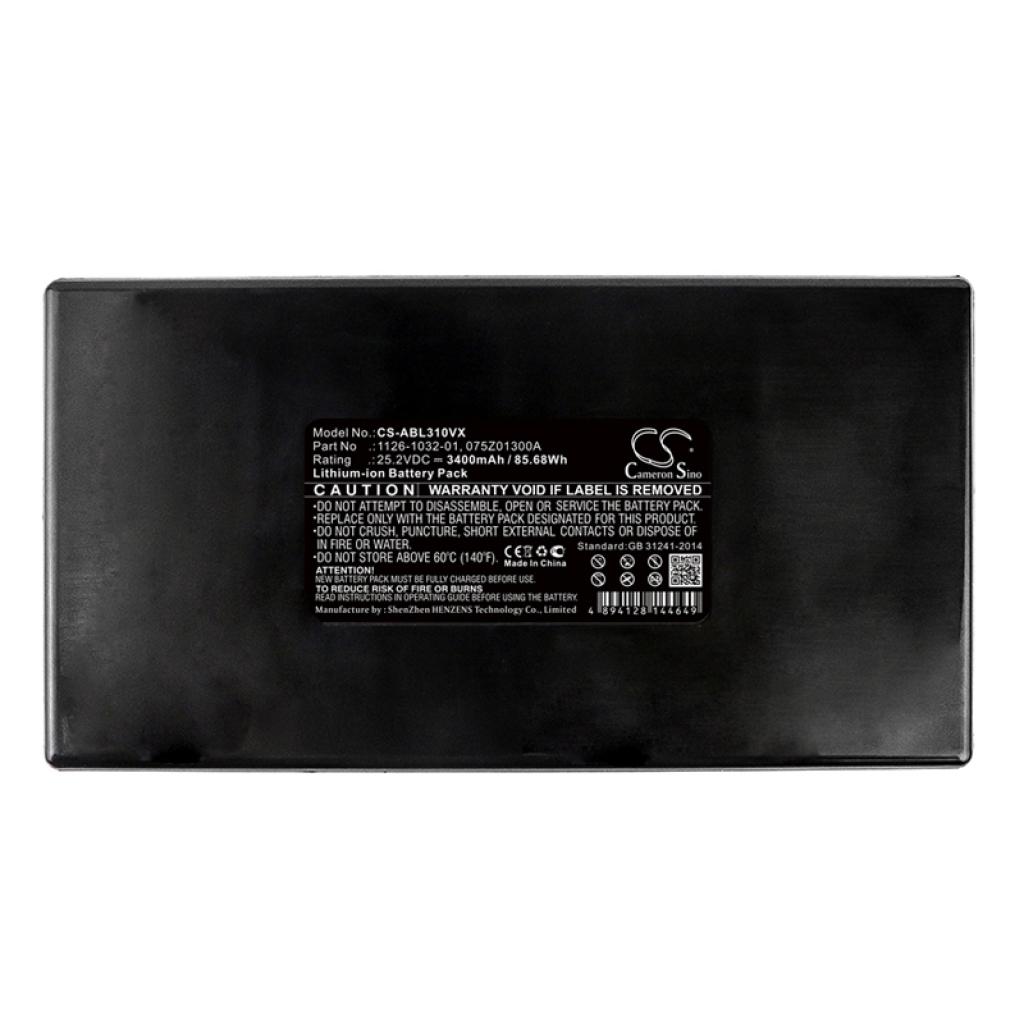 Compatible battery replacement for Ambrogio  1126-1032-01, 075Z61700A, 075Z01300A, 1126-9137-01