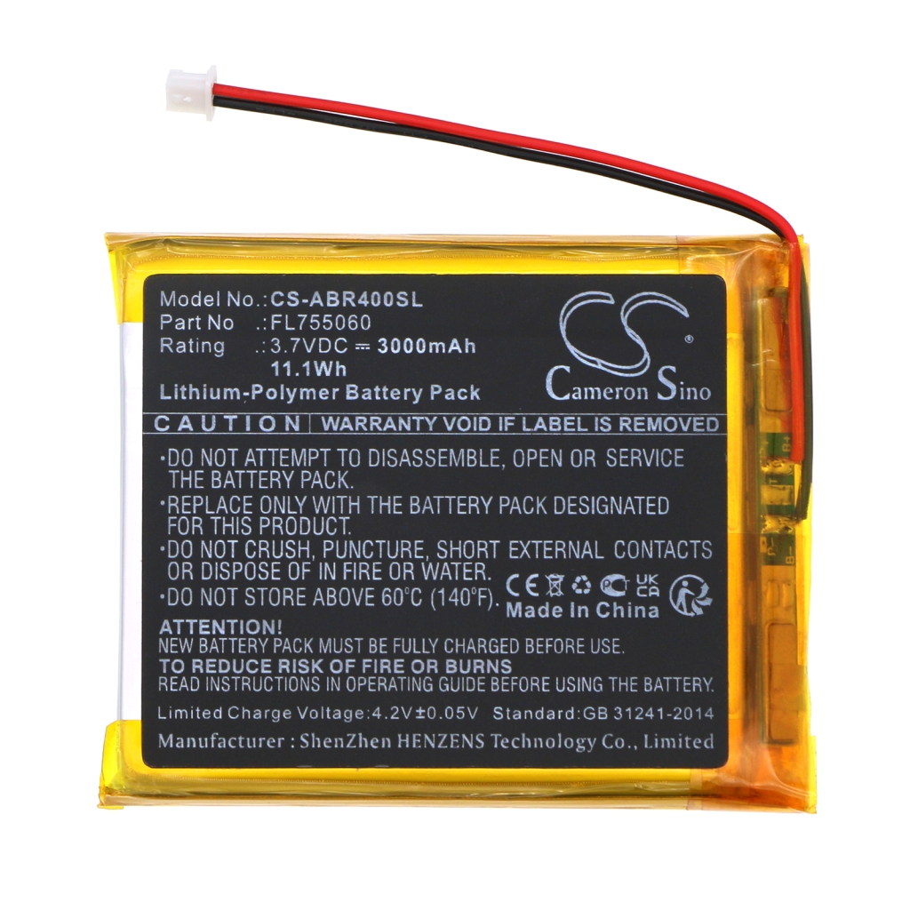 Game, PSP, NDS Battery Anbernic CS-ABR400SL