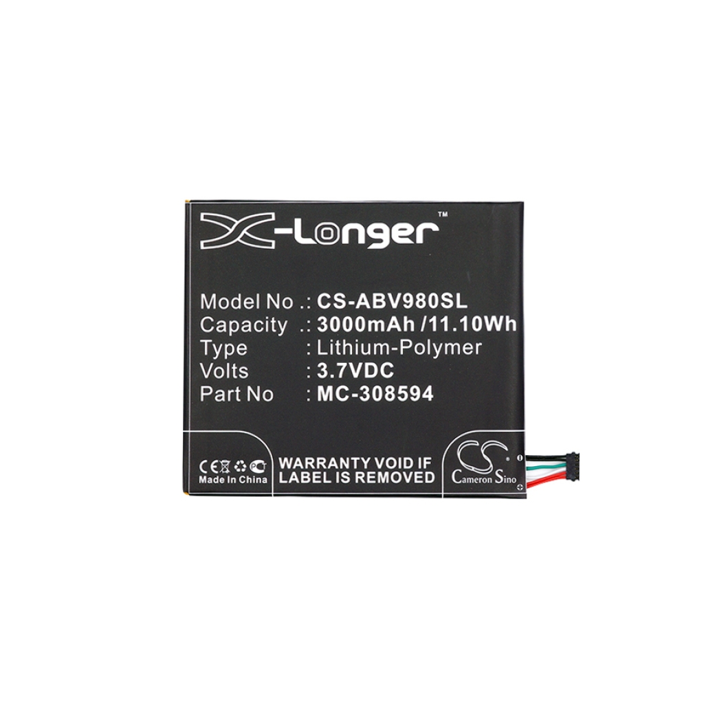 Tablet Battery Amazon CS-ABV980SL