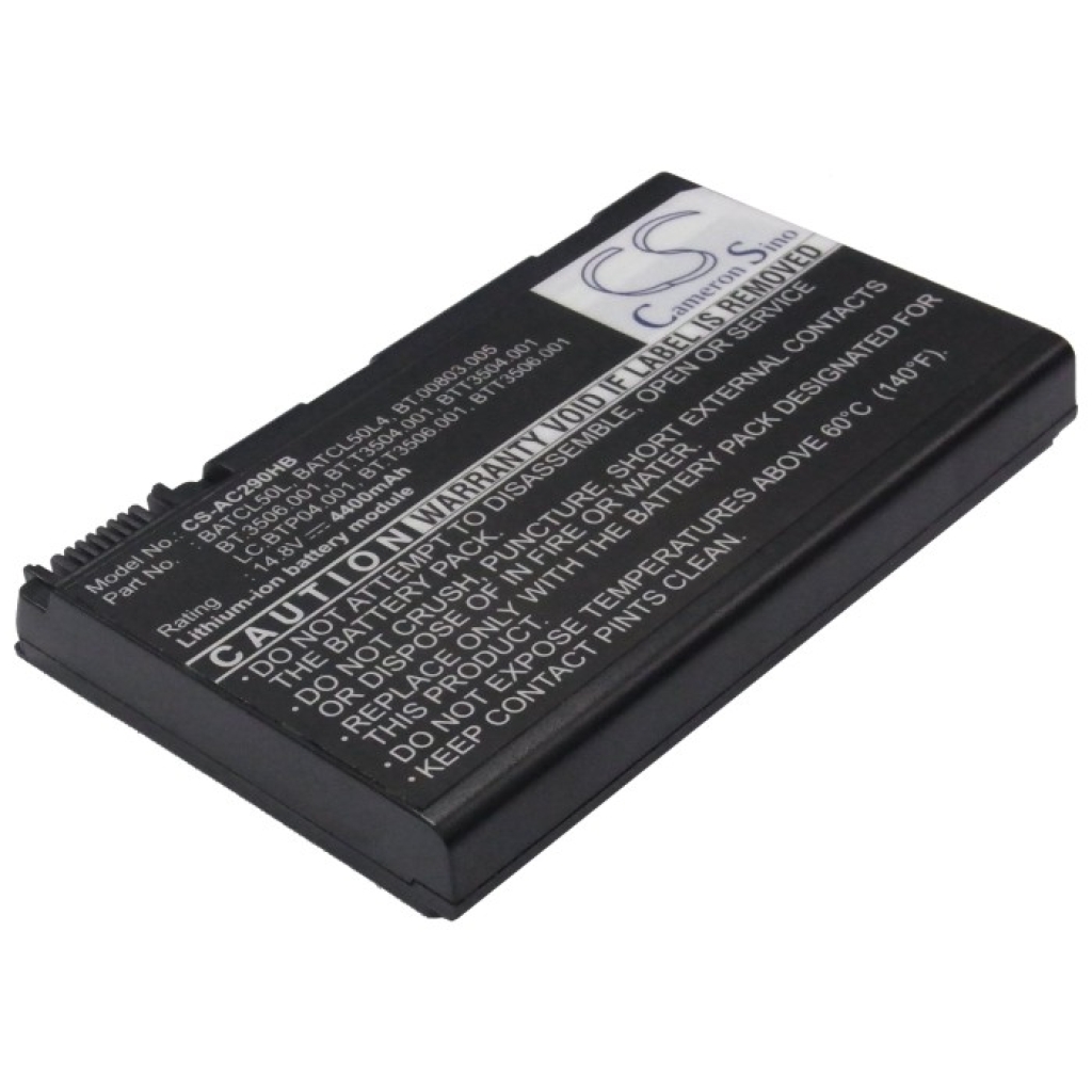 Compatible battery replacement for Acer  BTT3504.001, BATCL50L4, BT.T3506.001, BATCL50L, BT.T3504.001...