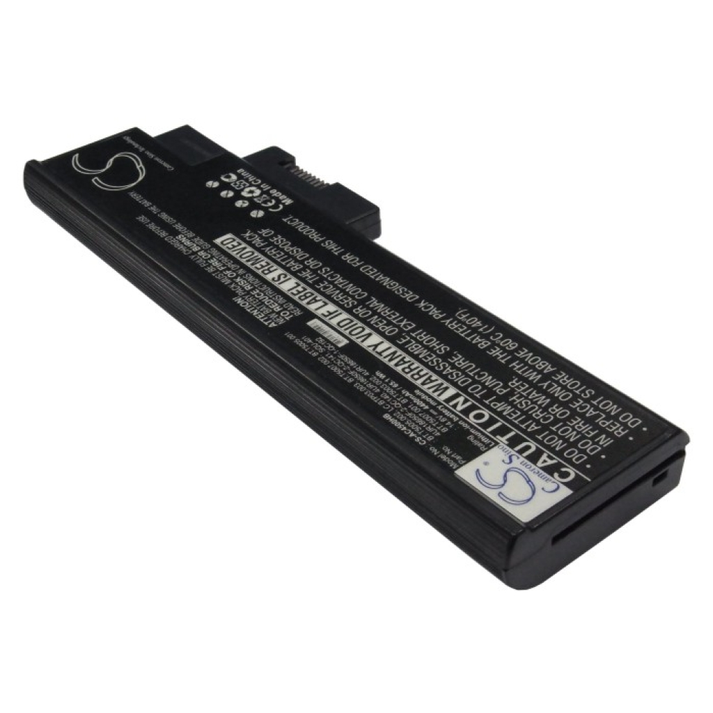 Compatible battery replacement for Acer  BT.00407.001, BT.00803.017, 4UR18650F-1-QC192, BT.T5007.001, 916C4890F...