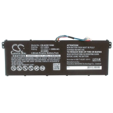 Compatible battery replacement for Acer  AC14B18K(4ICP5/57/80), KT0040G011, KT.00403.024, NX.G10EK.016, AC14B18K...