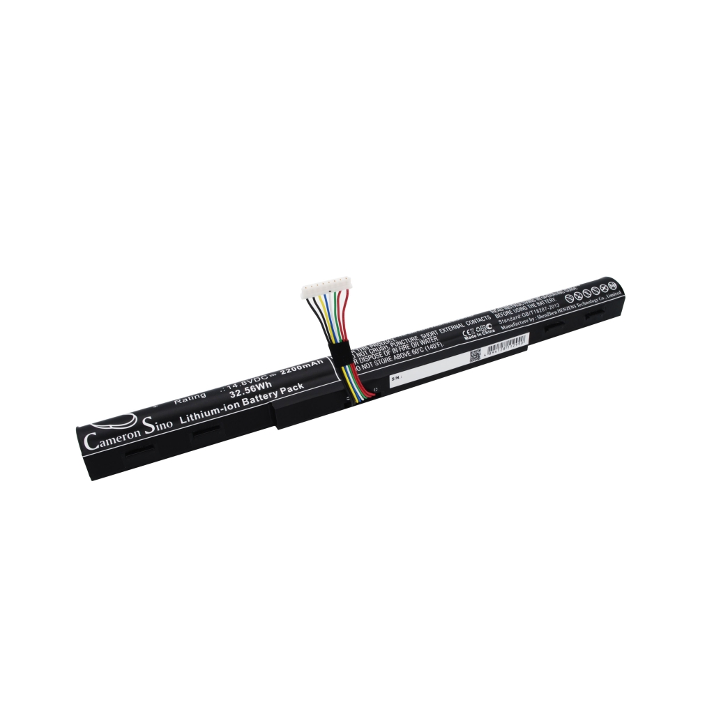 Compatible battery replacement for Acer  KT.00403.025, AL15A32 (4ICR17/65), AL15A32, KT.004B3.025, KT.00403.034