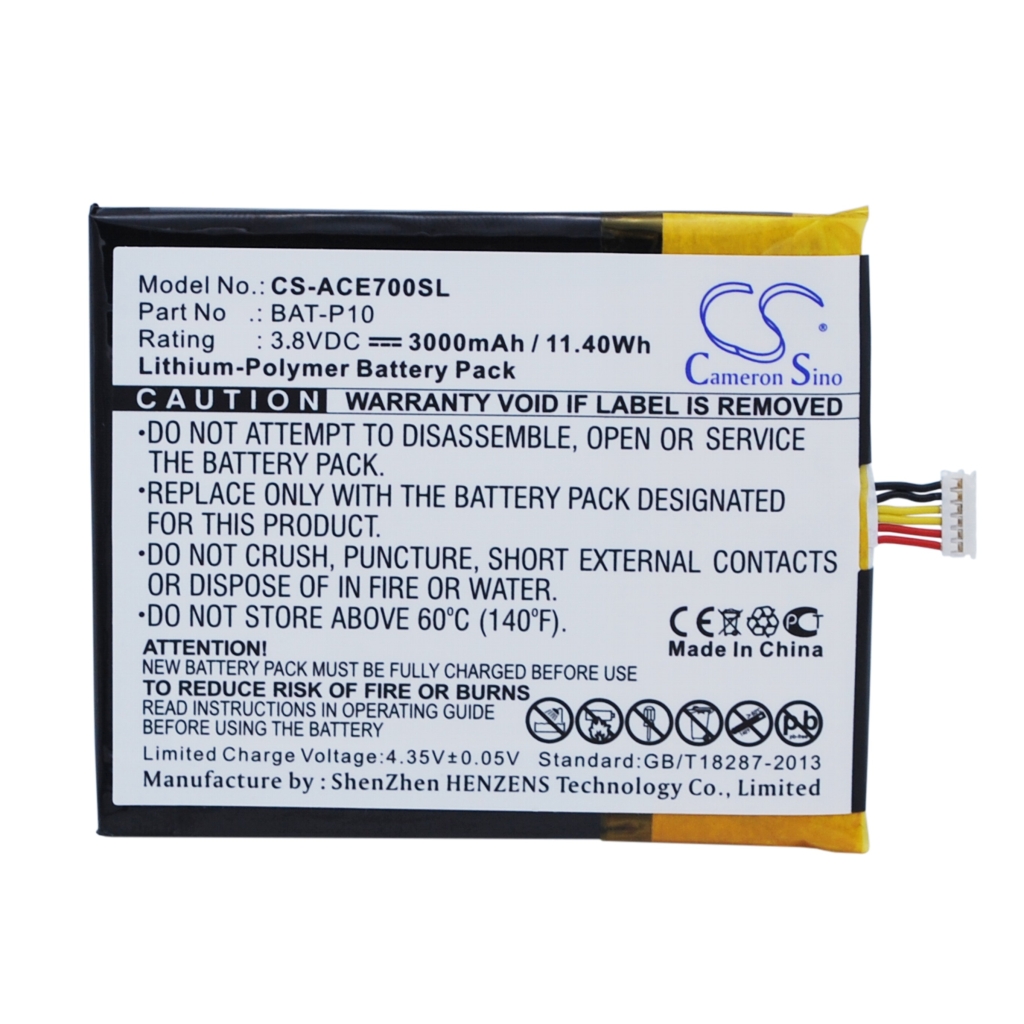 Battery Replaces KT.00106.001