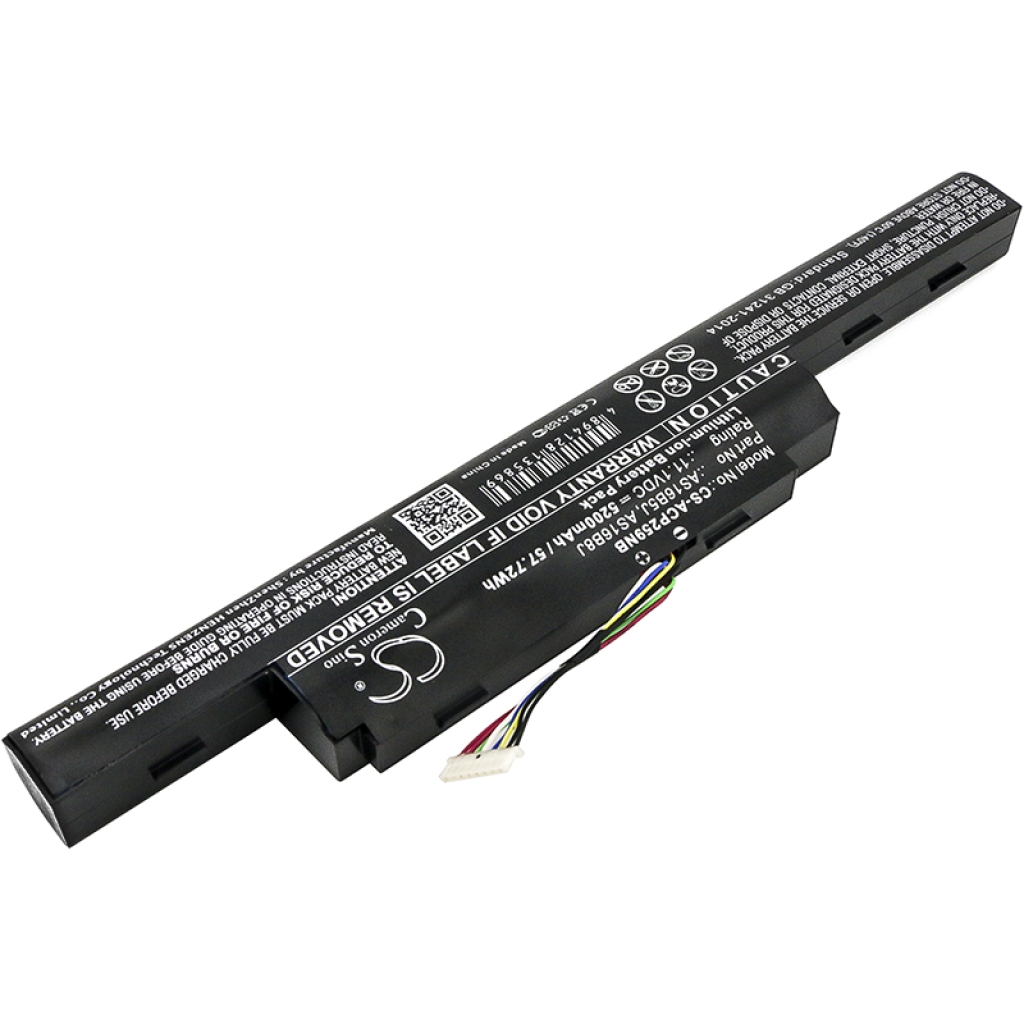 Compatible battery replacement for Acer  AS16B8J, AS16B5J, KT.0060G.001