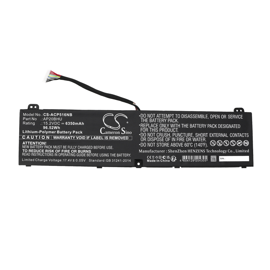 Notebook battery Acer CS-ACP516NB