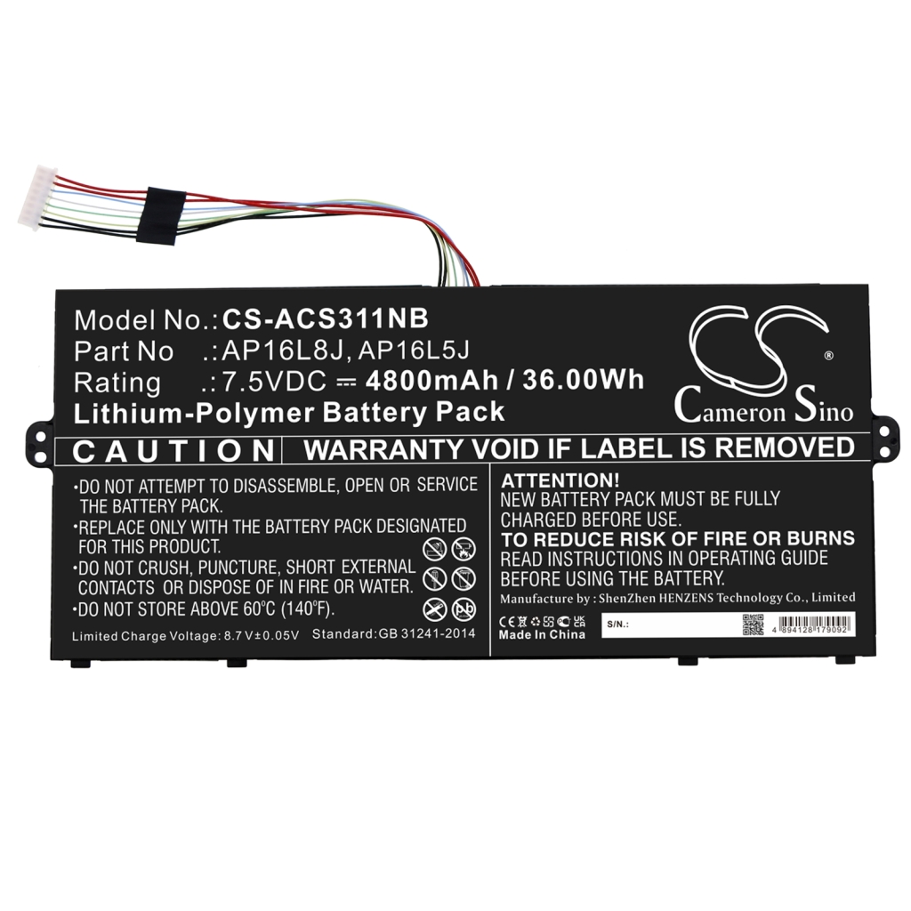 Notebook battery Acer Swift 5 SF514-53T-75TZ