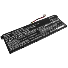 Compatible battery replacement for Acer  KT.00407.006, KT.00407.003, AC14B7K