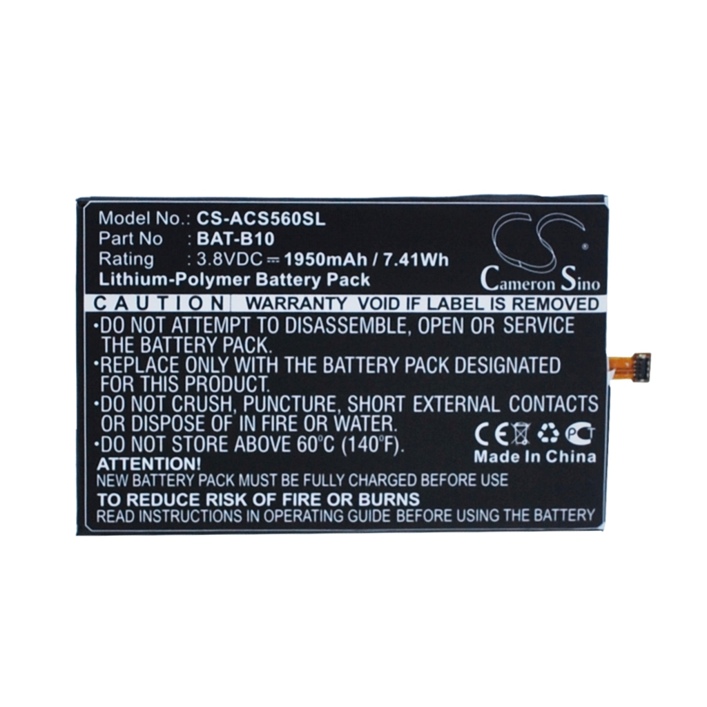 Mobile Phone Battery Acer CS-ACS560SL