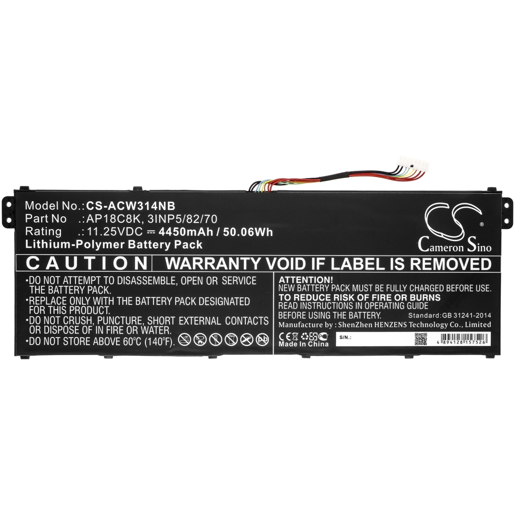 Notebook battery Acer Swift 3 SF314-57-31U1