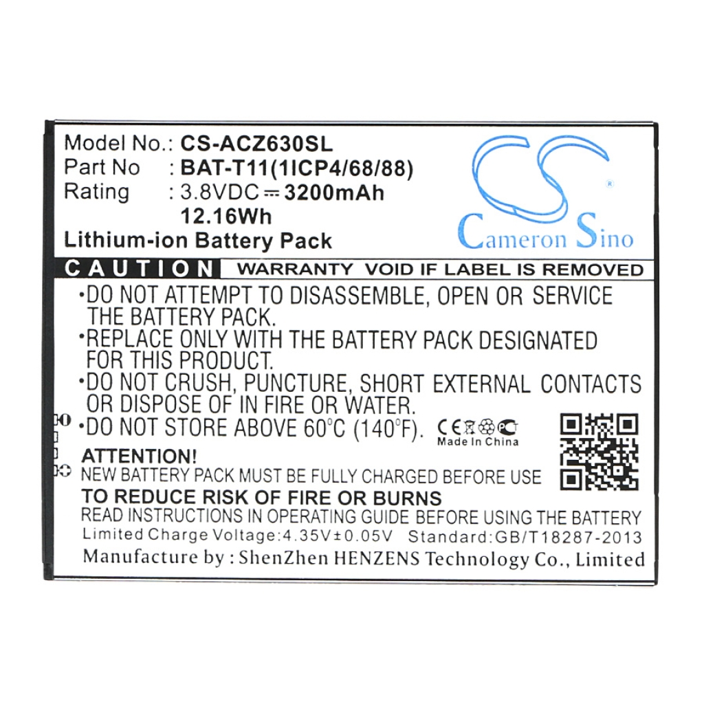 Battery Replaces KT.0010S.018