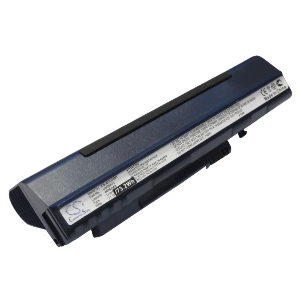 Compatible battery replacement for Acer  PPD-AR5BXB63, UM08B51, BT00307005826024212500, UM08A71, UM08B73...