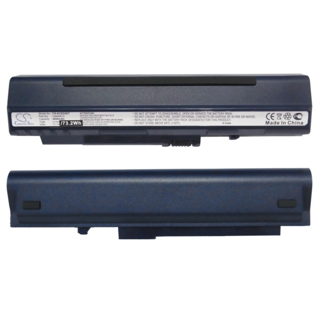 Compatible battery replacement for Acer  4104A-AR58XB63, RCPATAR06-784, UM08B52, C-5448, UM08A72...