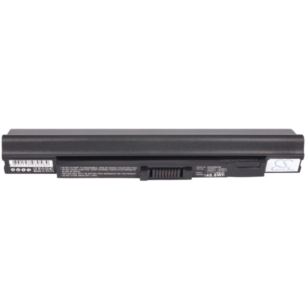 Compatible battery replacement for Acer  UM09B34, UM09A41, UM09B7D, UM09B31, UM09A31...