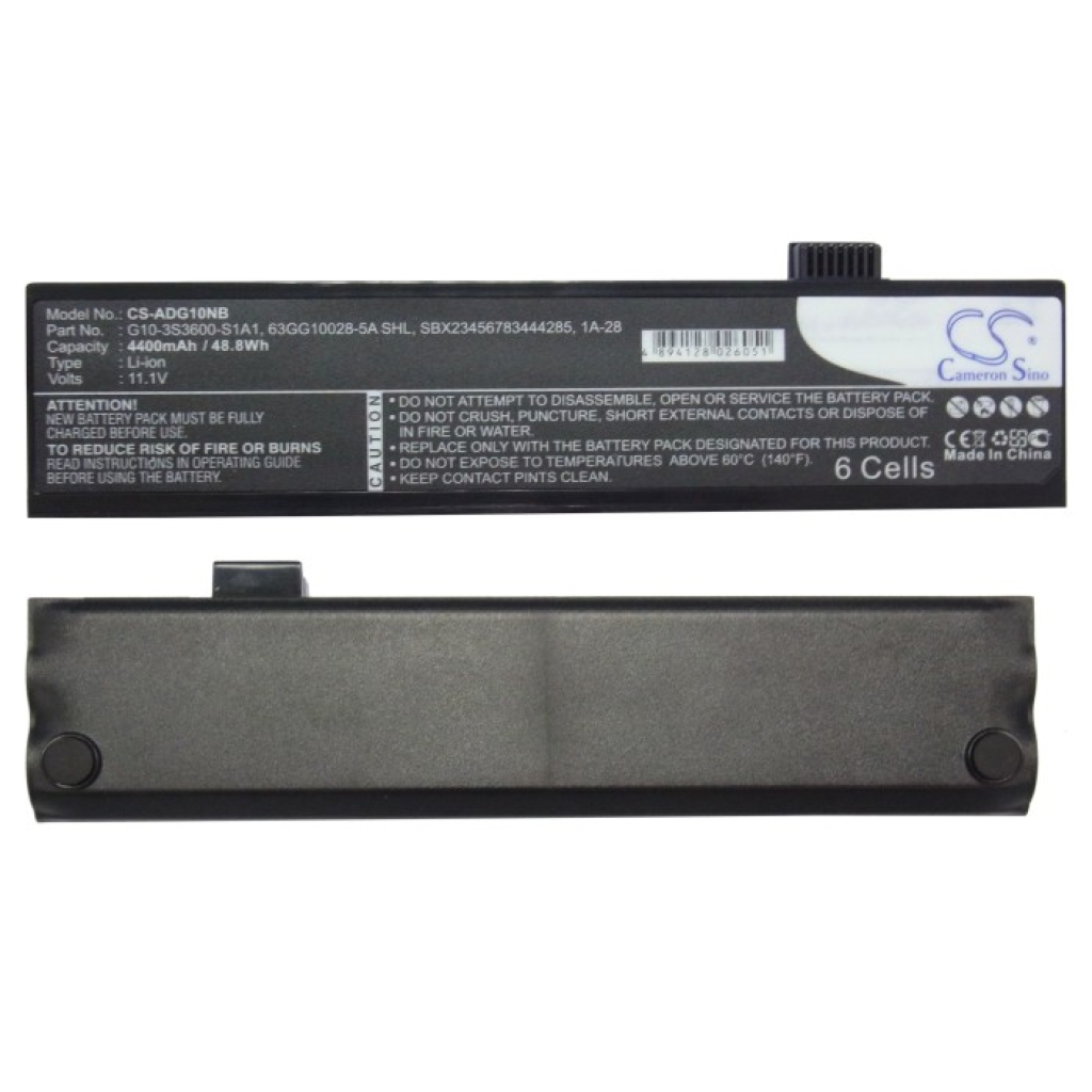 Battery Replaces G10-3S3600-S1A1