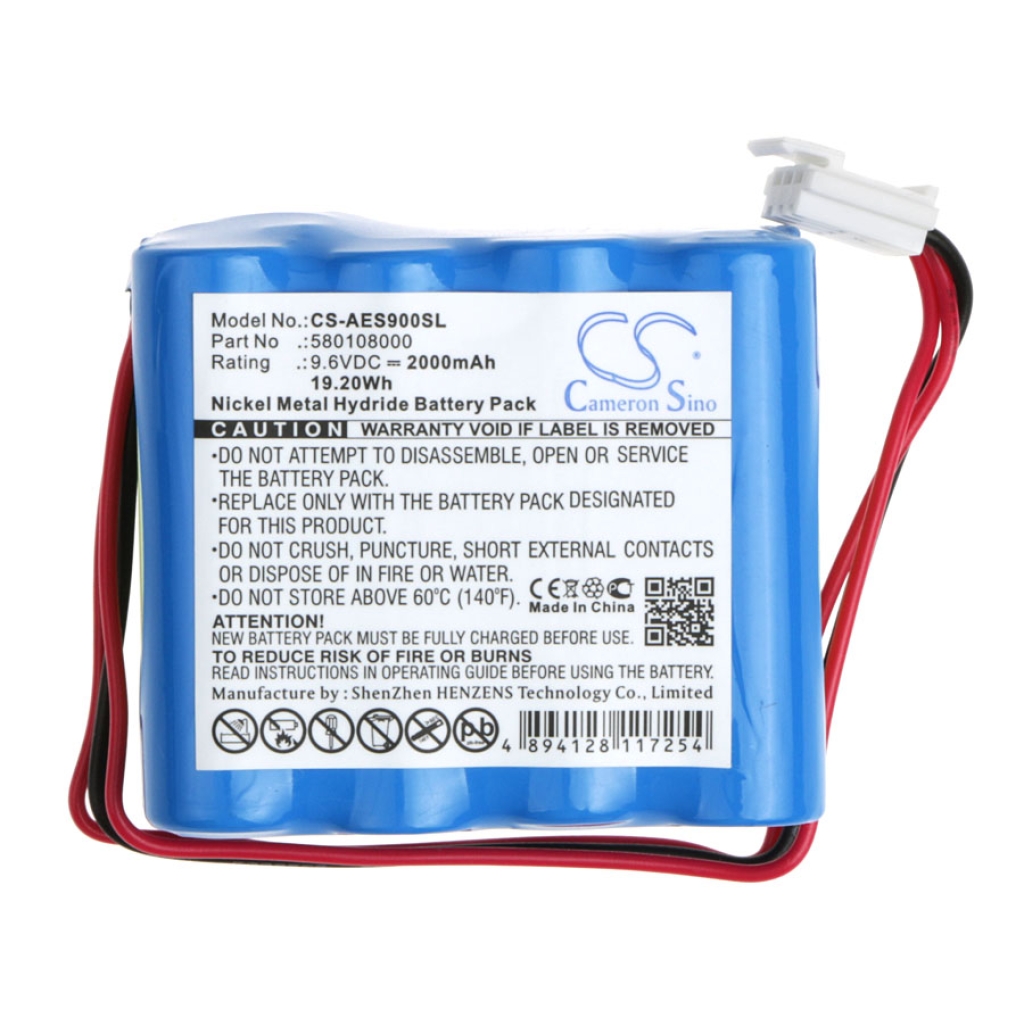 Compatible battery replacement for Acroprint  580108000, 58-0108-000, ACP580108000