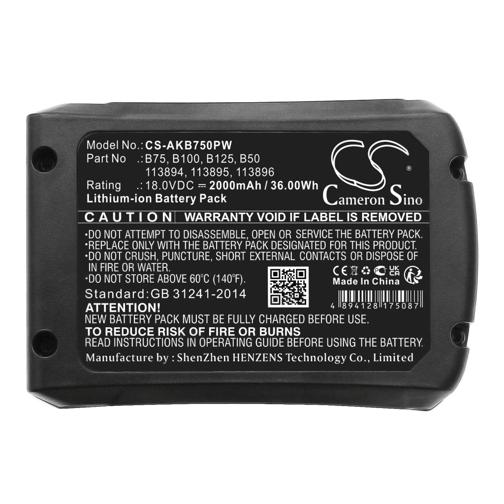 Battery Replaces B125