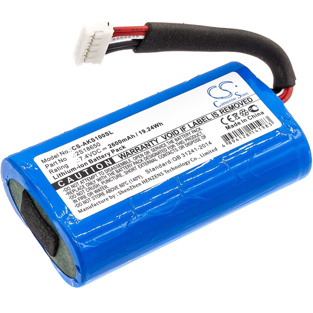 Compatible battery replacement for Anker 2S18650