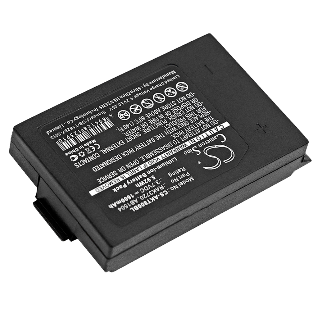 Compatible battery replacement for Akerstroms  AB11R, 933719-000, RAK3720, AB1504