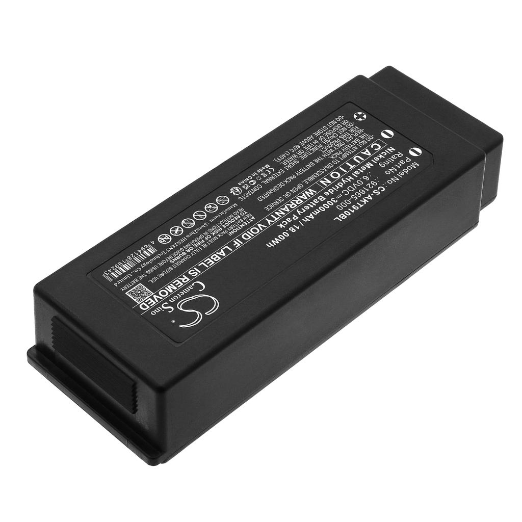 Compatible battery replacement for Akerstroms  921665-000