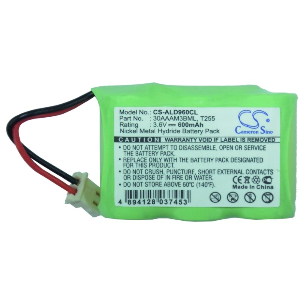 Compatible battery replacement for Audioline  T255, 30AAAM3BML