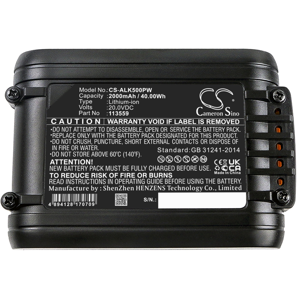 Battery Replaces WA3553