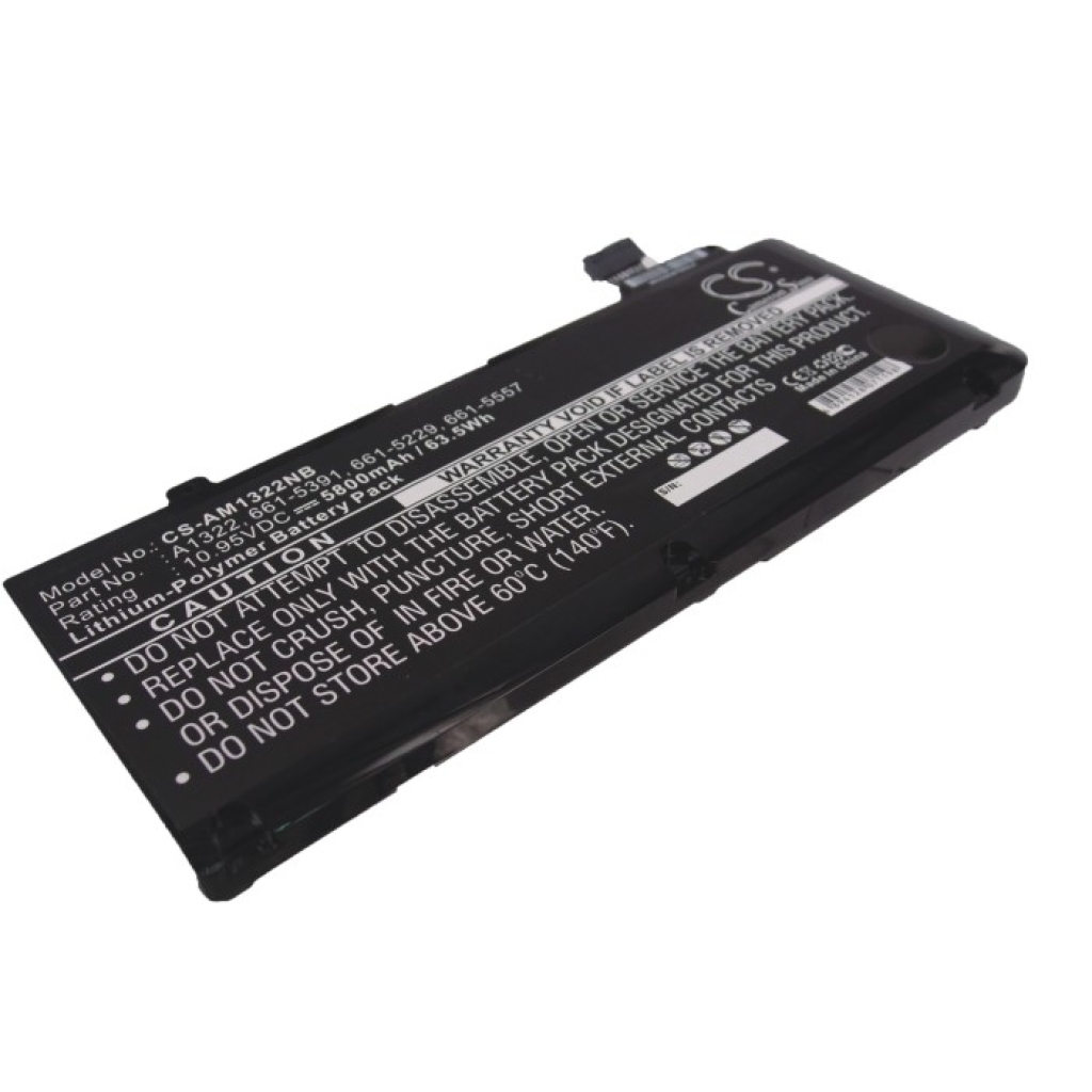 Compatible battery replacement for Apple  661-5557, 661-5391, 661-5229, 020-6547-A, A1322