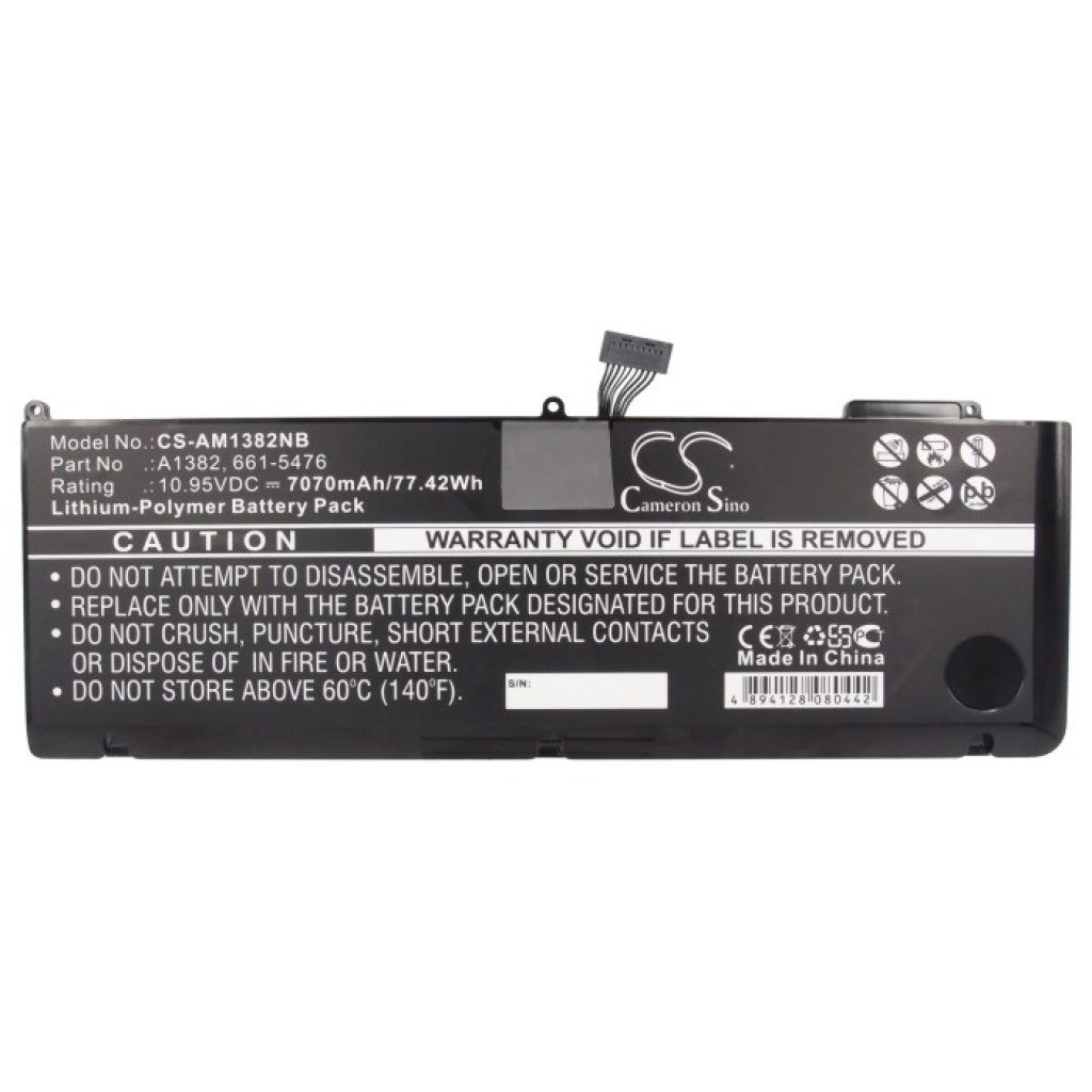 Notebook battery Apple CS-AM1382NB