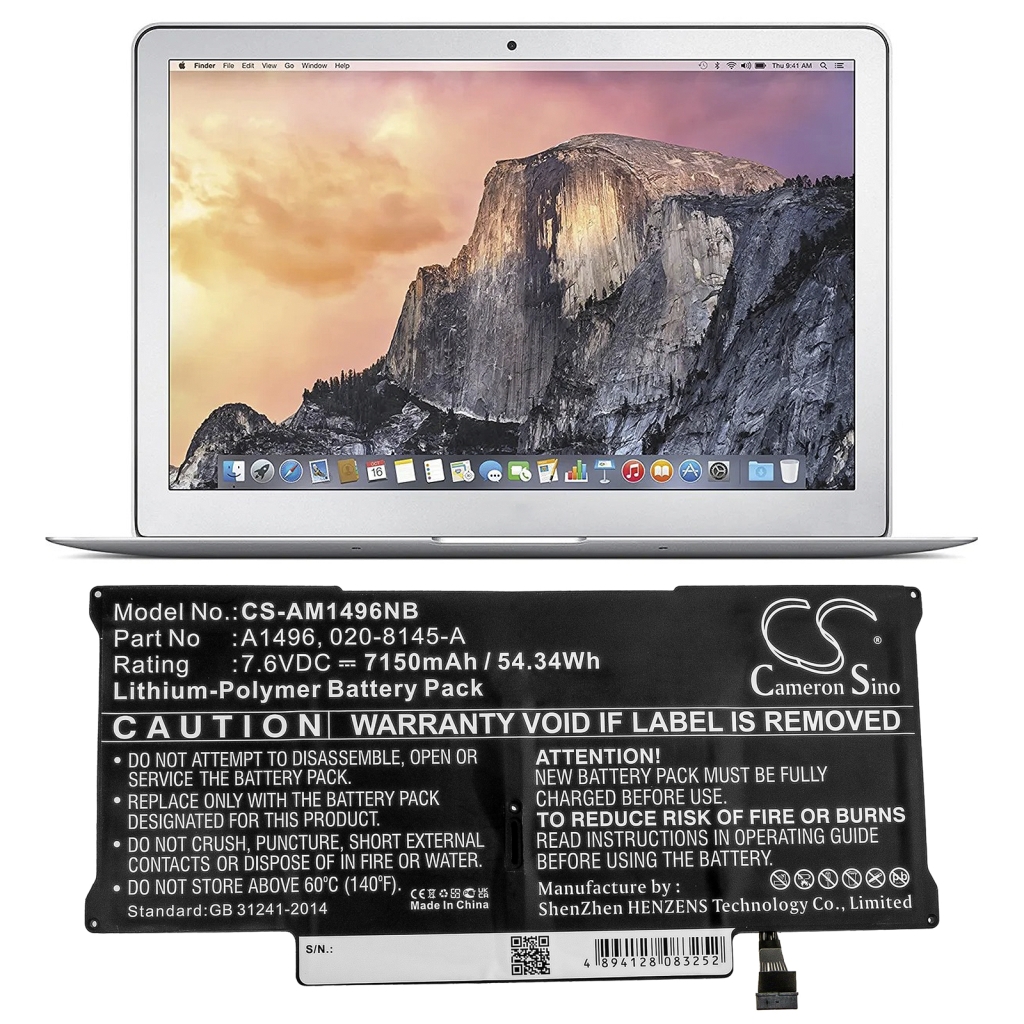 Notebook battery Apple CS-AM1496NB