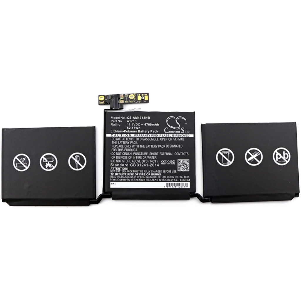 Notebook battery Apple CS-AM1713NB