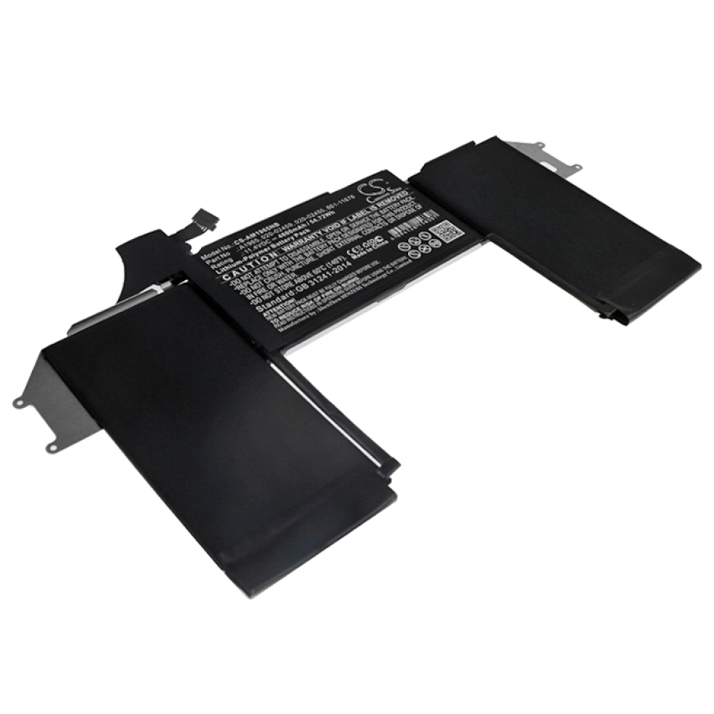 Compatible battery replacement for Apple  020-02455, A1965, 661-11676, 020-02459