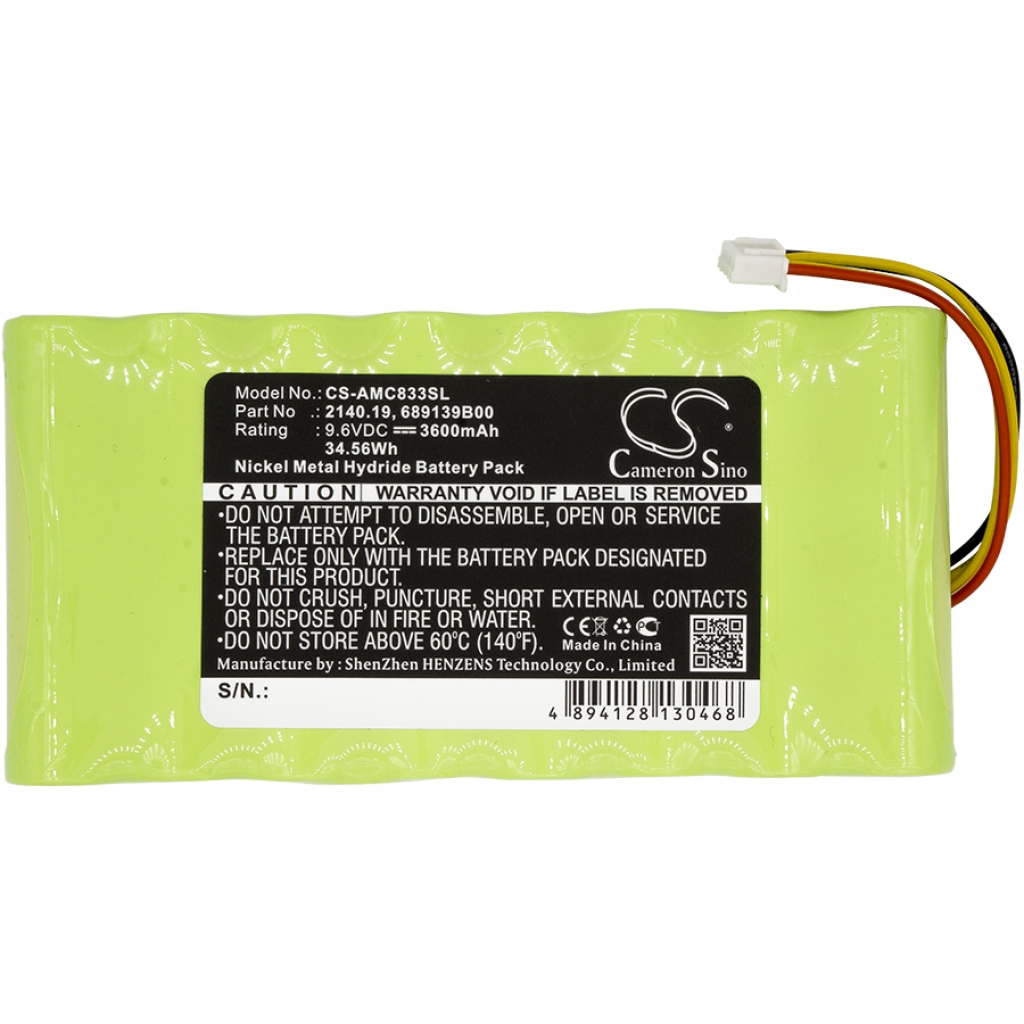 Compatible battery replacement for Amc  2140.19, 694233, 689139B00