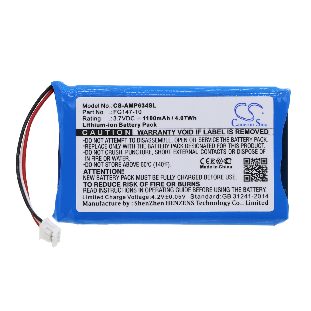 Remote Control Battery Amx CS-AMP634SL