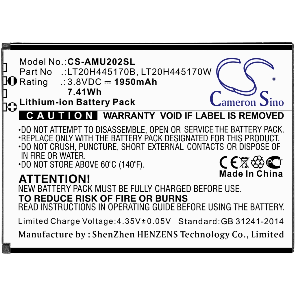 Battery Replaces LT20H445170B