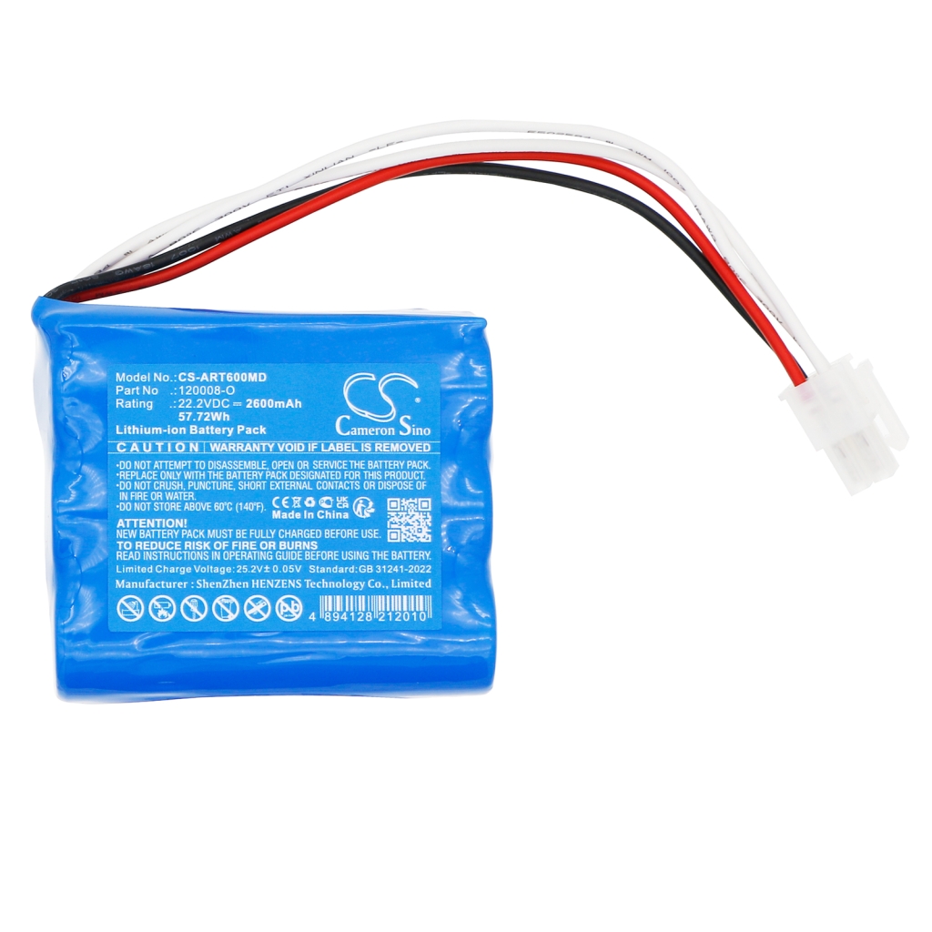 Battery Replaces 120008-O