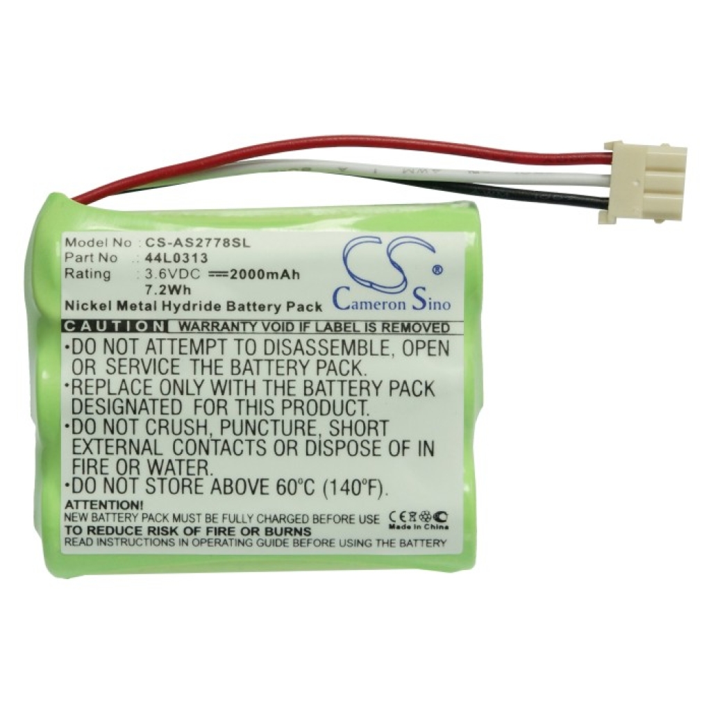 Compatible battery replacement for IBM  22R2717, 5729, 3HR-AAC, 5709, 2782...