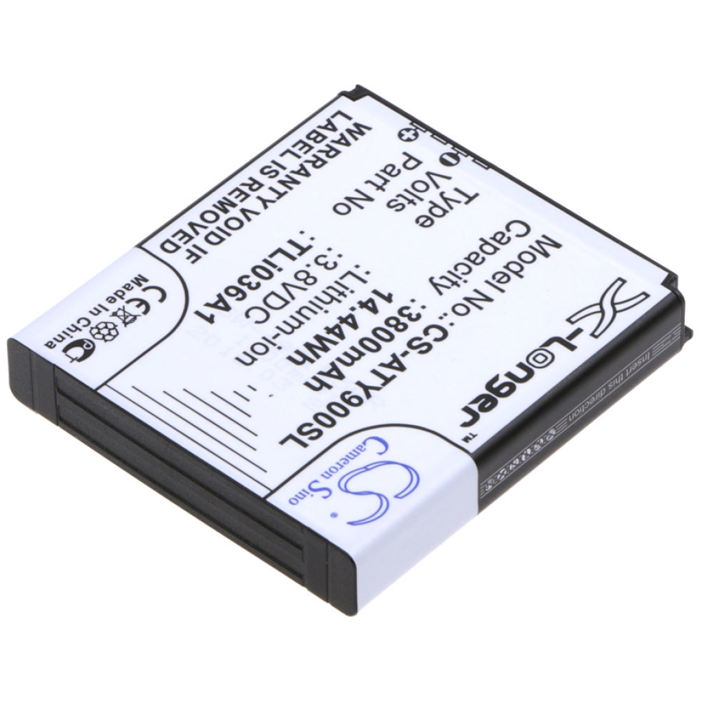 Compatible battery replacement for Alcatel  TLi036A1