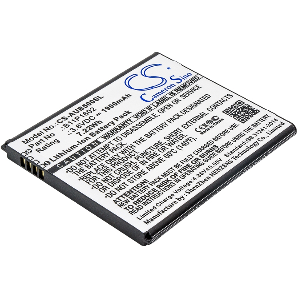 Battery Replaces B11P1602 ( 1ICP5/57/61 )