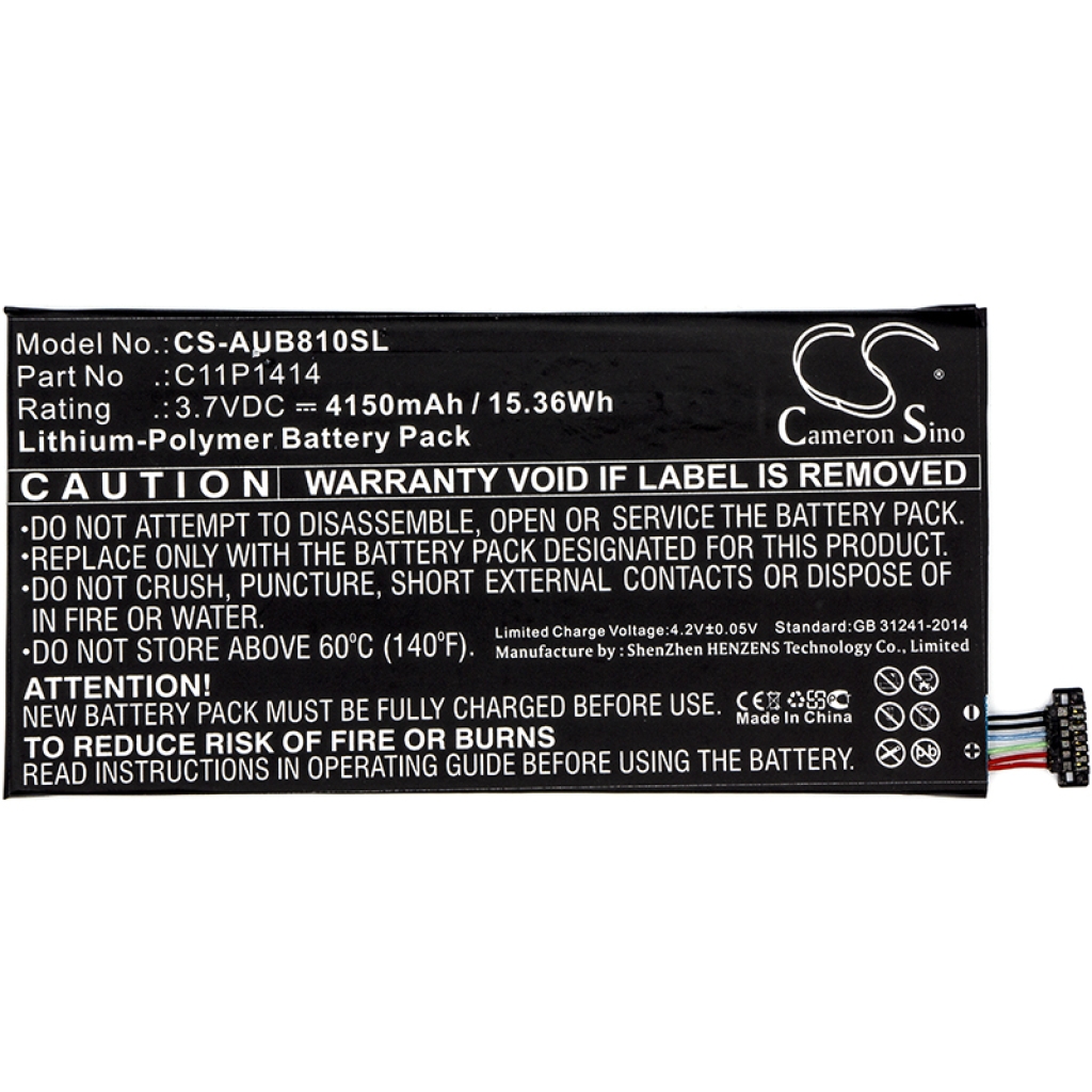 Tablet Battery Asus CS-AUB810SL