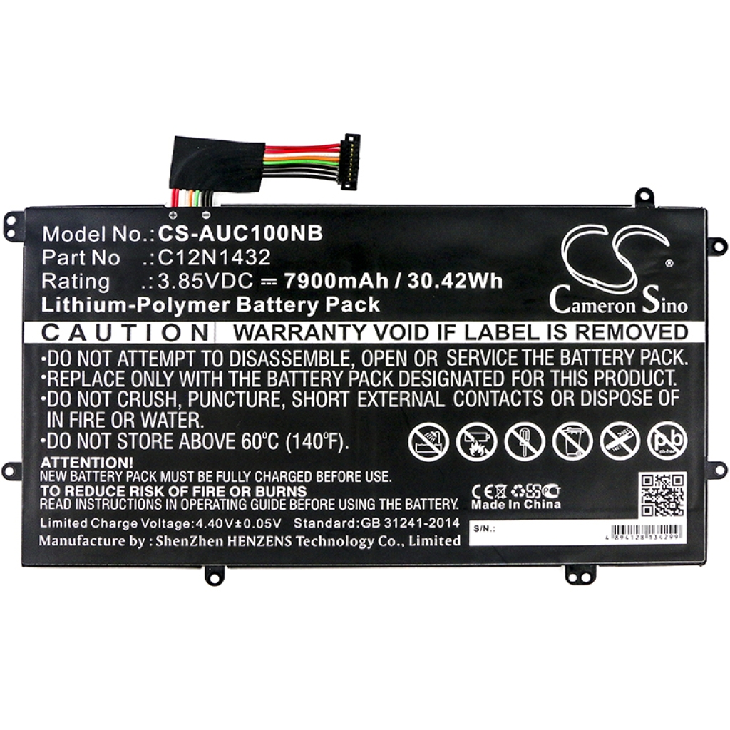 Notebook battery Asus CS-AUC100NB