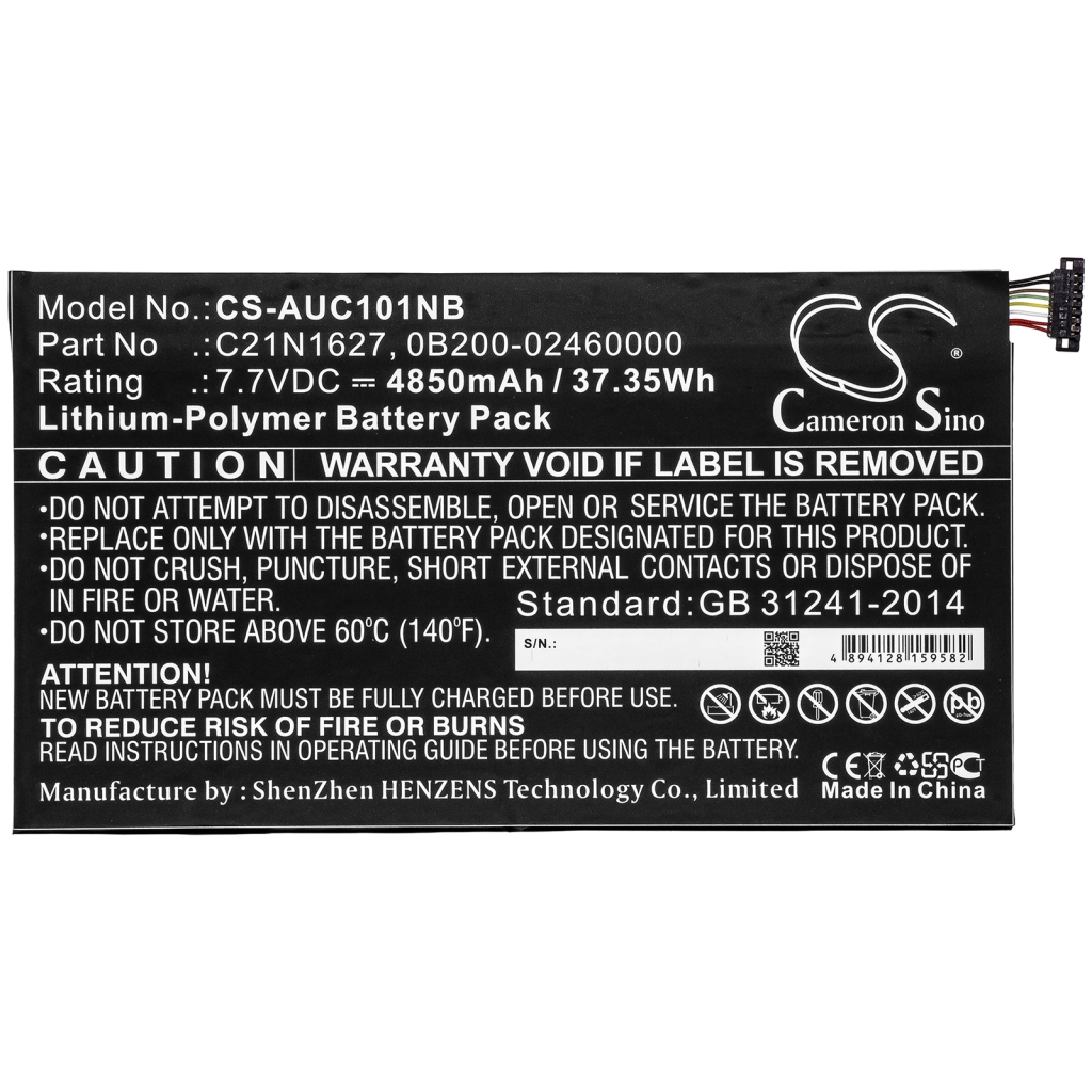 Notebook battery Asus CS-AUC101NB