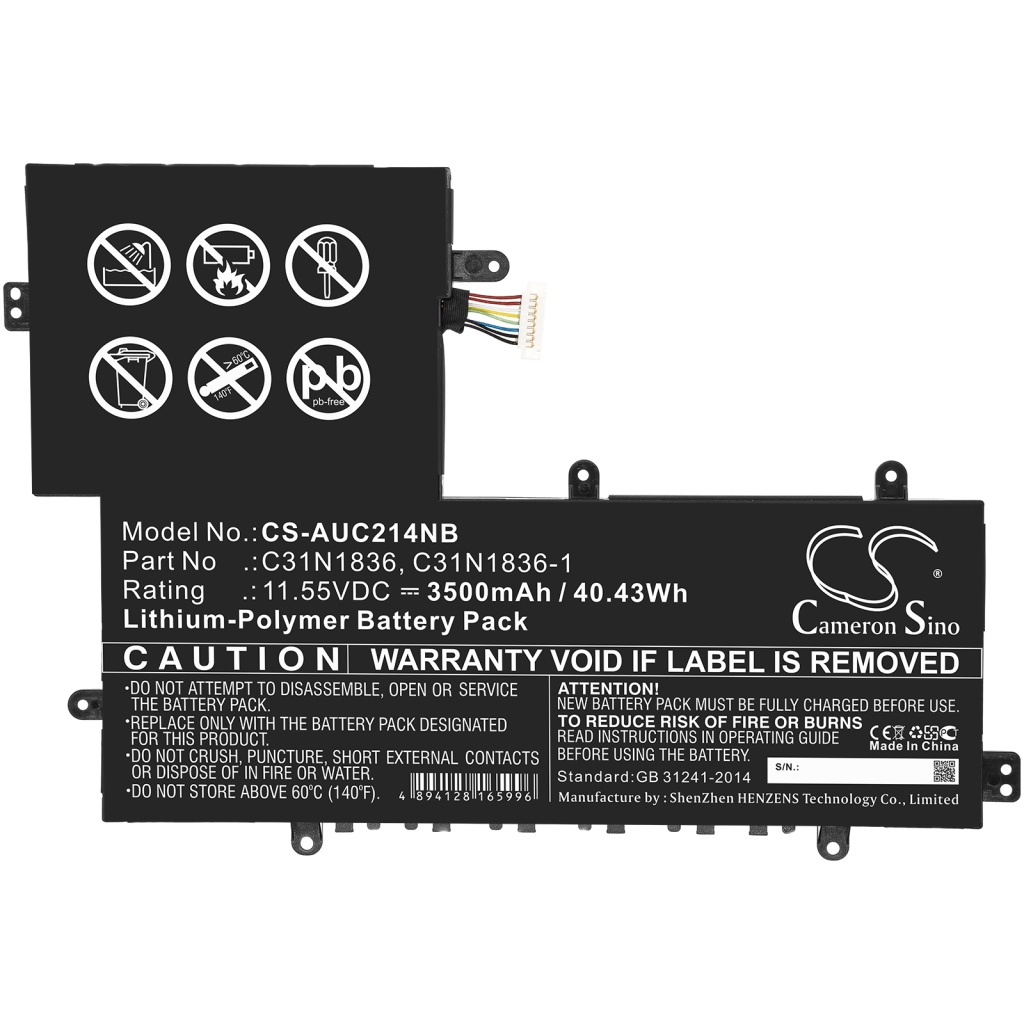 Notebook battery Asus CS-AUC214NB