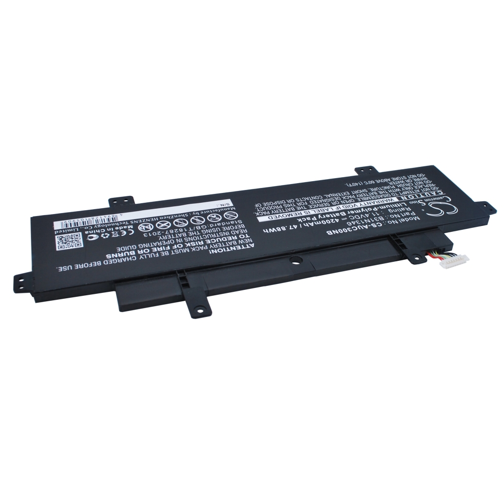 Compatible battery replacement for Asus  B31N1346, 0B200-01010000