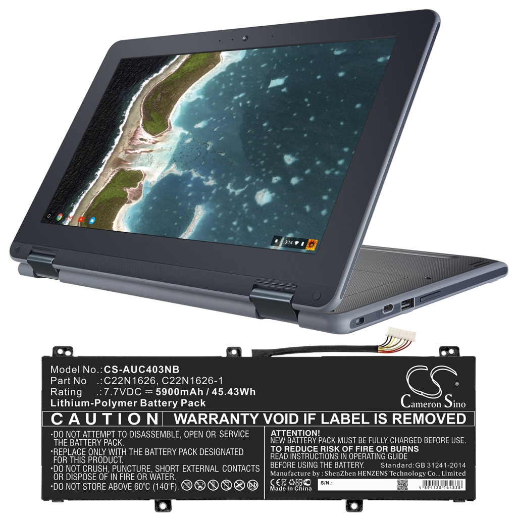 Notebook battery Asus Chromebook Flip C213