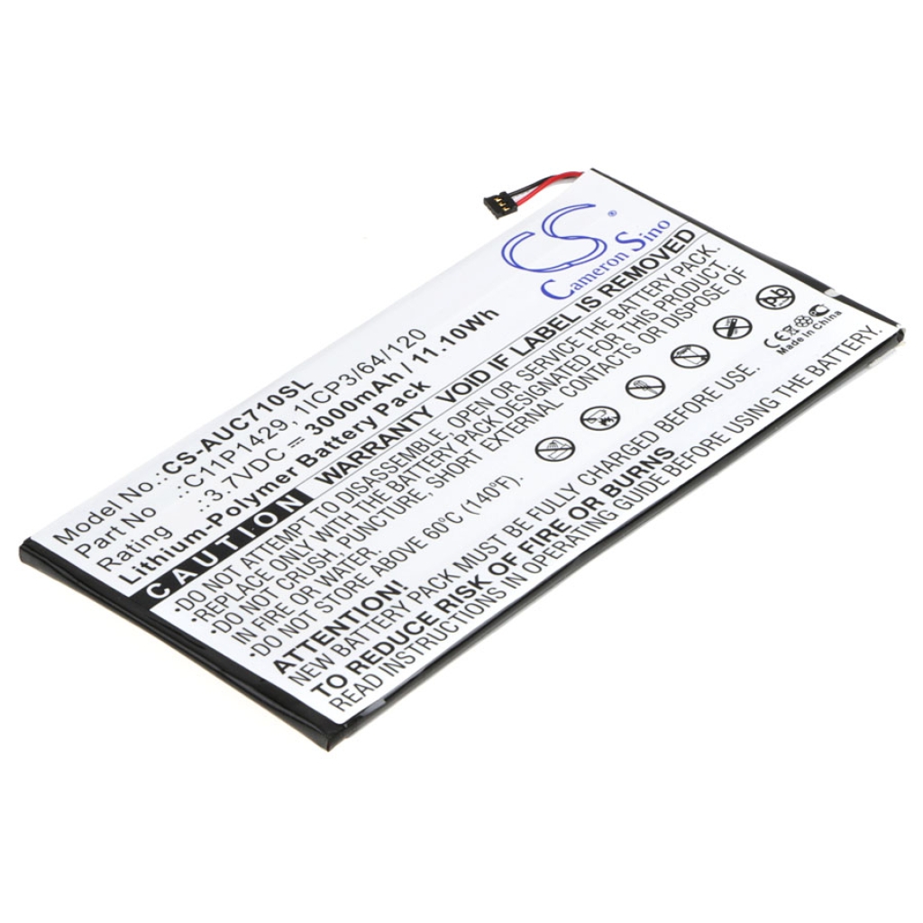 Compatible battery replacement for Asus  C11P1429, C11PK9H, 1ICP3/64/120, C11P1C1, 0B200-01490000...