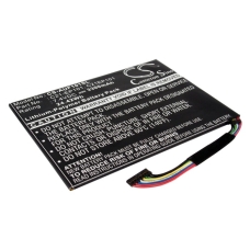 Compatible battery replacement for Asus  C21EP101, C21-EP101, C22-EP101